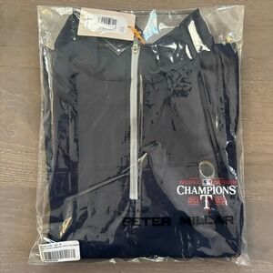 Peter Millar‎ Texas Rangers 2023 World Series Perth Performance Sweater Sz M